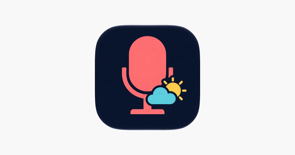 ‎VocalCast: Voice Weather Guide App - App Store