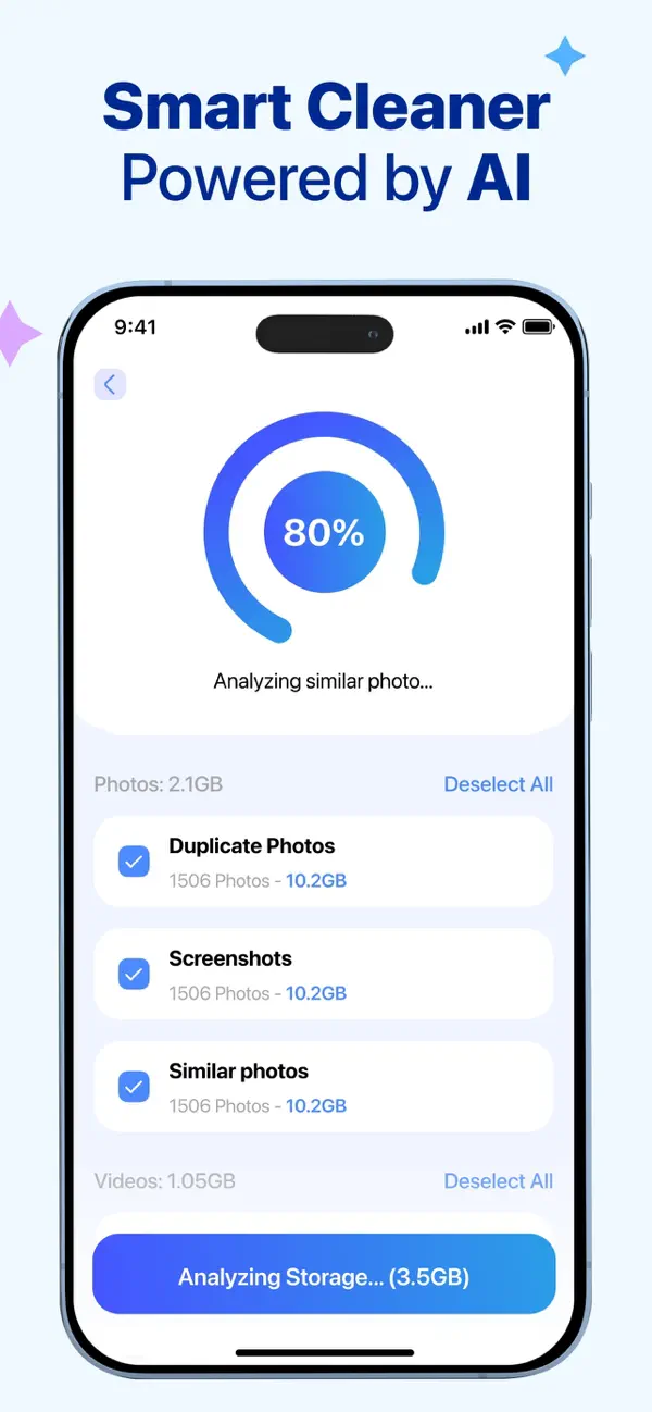 #3. AI Cleaner: Clean Up Storage+ (iOS) 由: BEGAMOB GLOBAL LIMITED