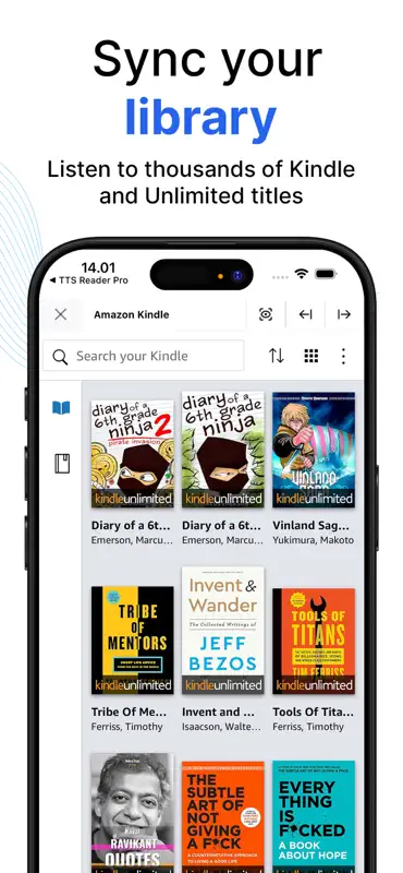 AudioBooks Unlimited to Kindle screenshot 4 of 9