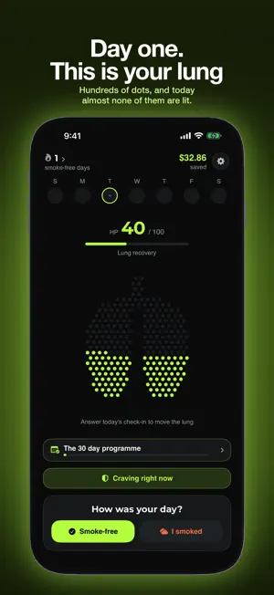 QuitOnce: Quit Smoking & Vape screenshot 2