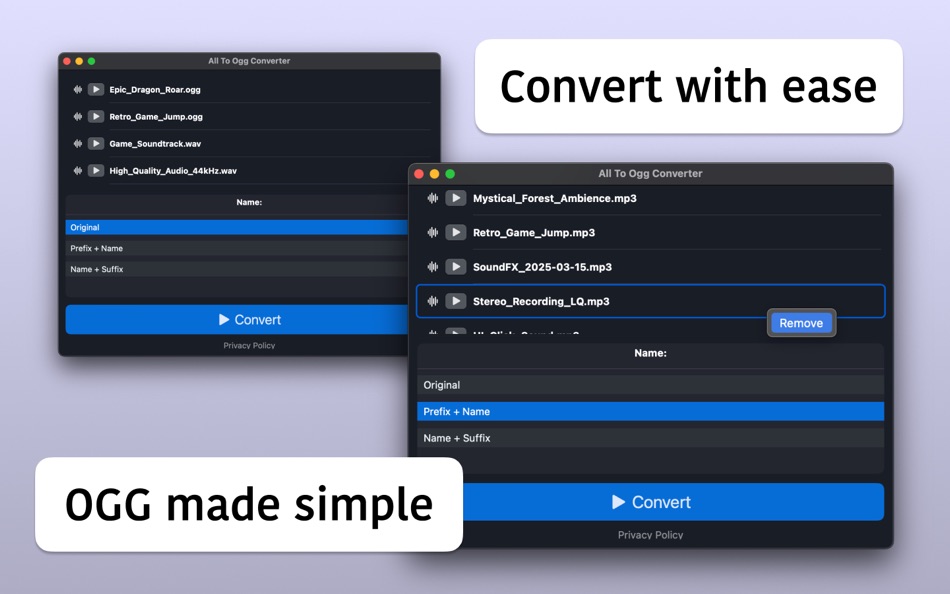 #1. All To Ogg Converter (macOS) 由: Stanislav Duplinskiy
