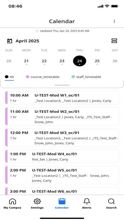 UWE Bristol MyAttendance