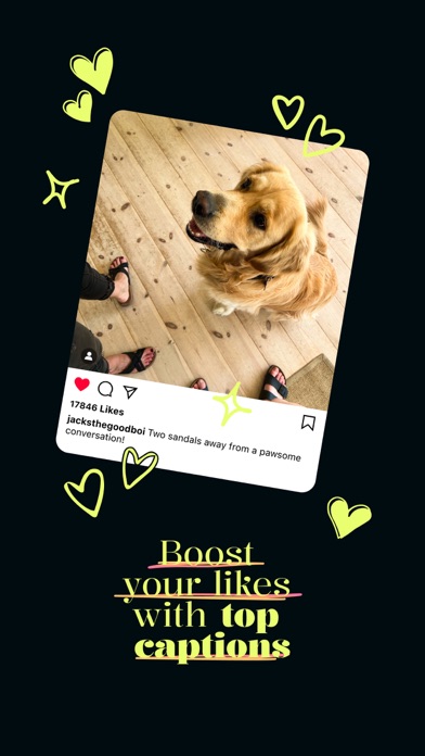 Caption AI - Post Generator Screenshot