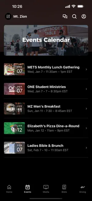 Mt. Zion Wesleyan Church screenshot 2