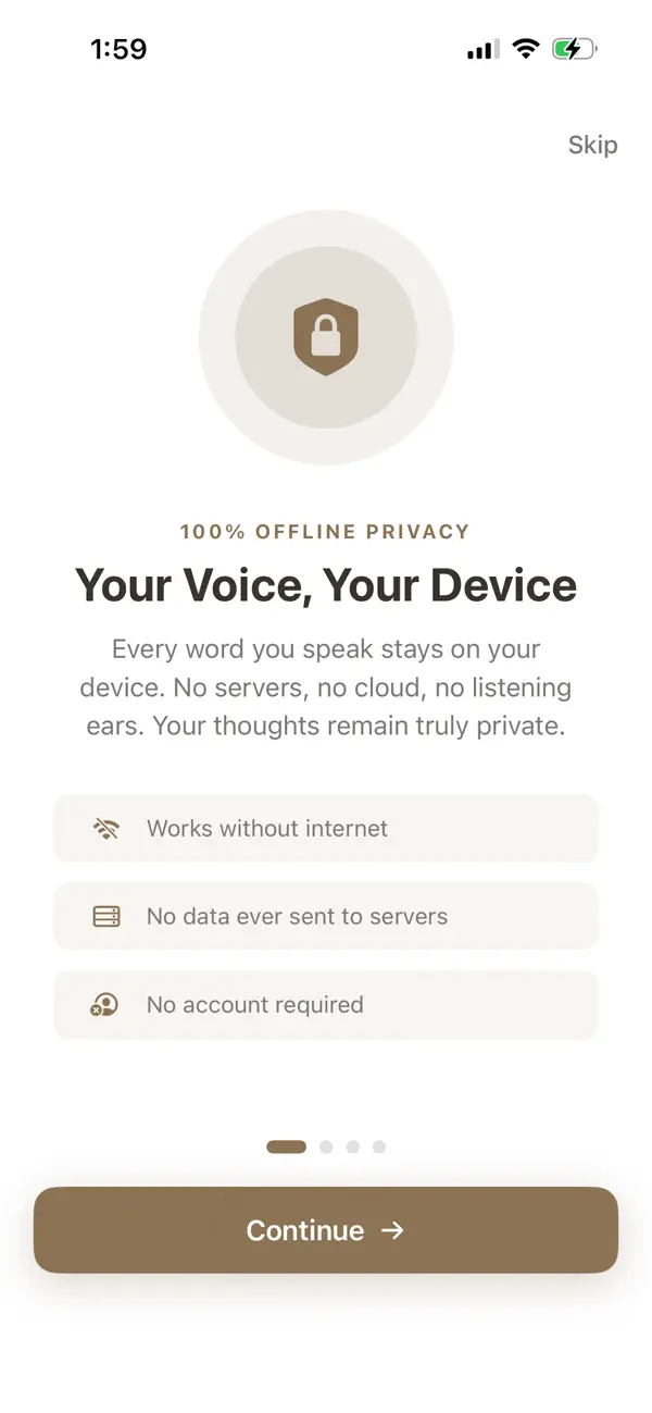 #1. Undertone - Voice Journal (iOS) By: Jessica Huang