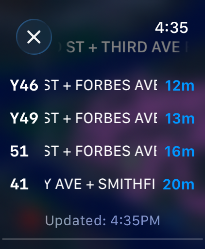 PIT Next Bus screenshot 7