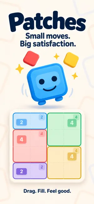 Patches: Block Pattern Puzzle screenshot 1