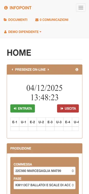 Infopoint Web App screenshot 2