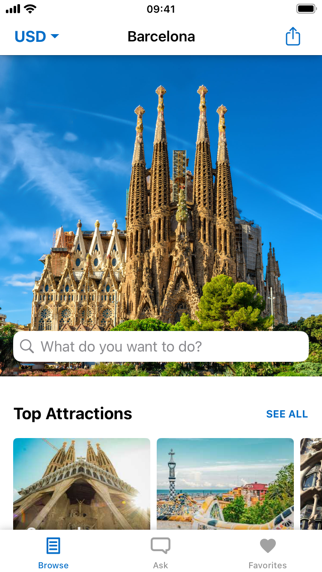 Barcelona Travel Guide & AI Screenshot