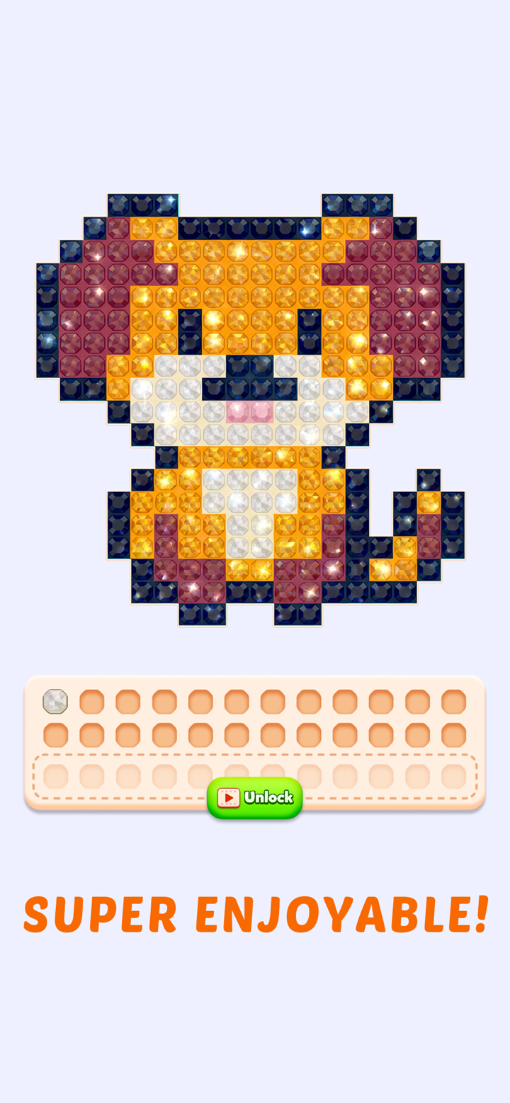 Jewel Coloring screenshot 2