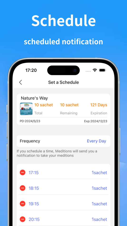 #2. Medication Reminder Master (iOS) Podle: 通县 王