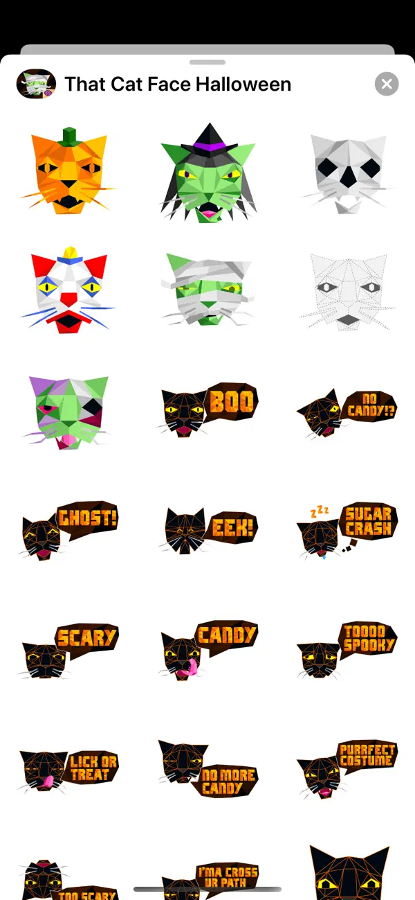 Screenshot #2 pour That Cat Face Halloween