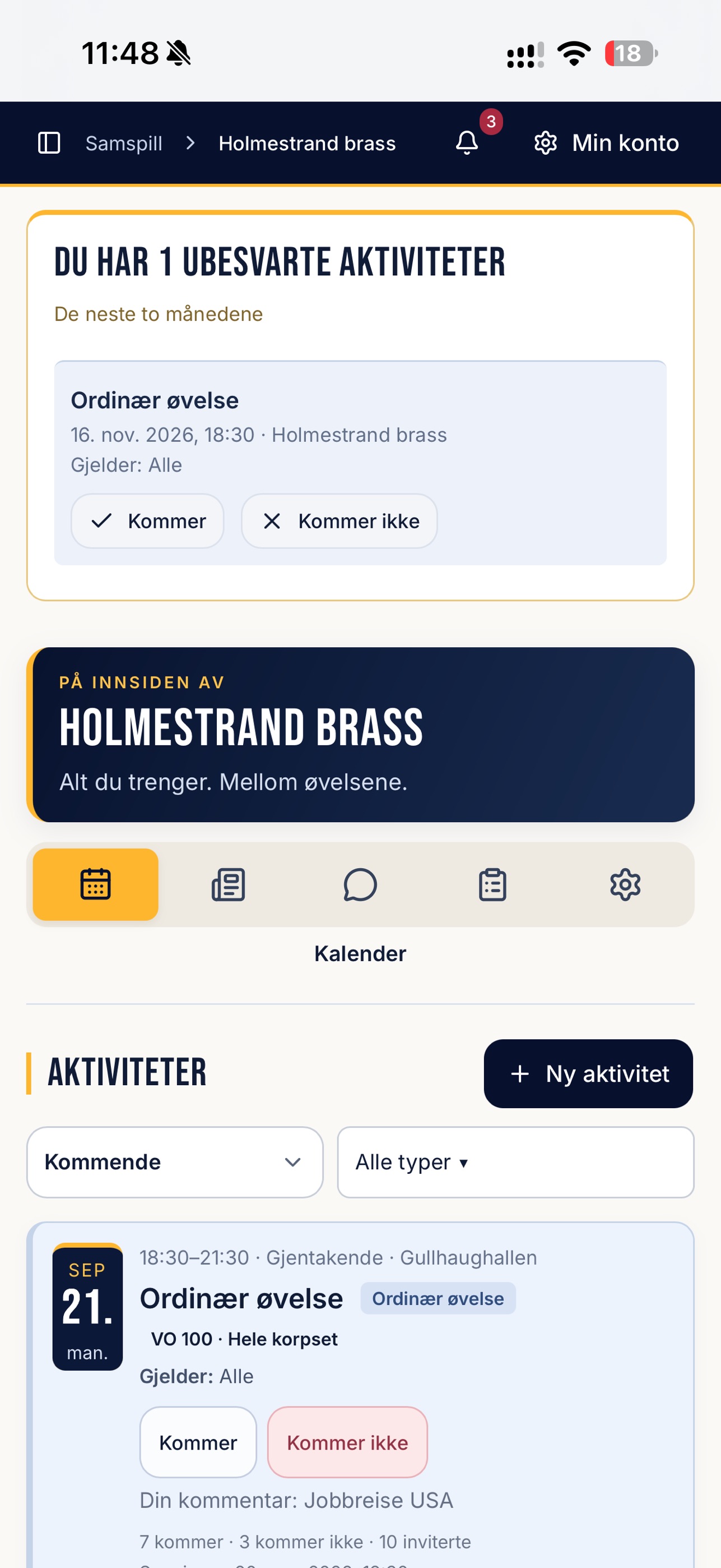 Screenshot 2 of Samspill - korpset samlet