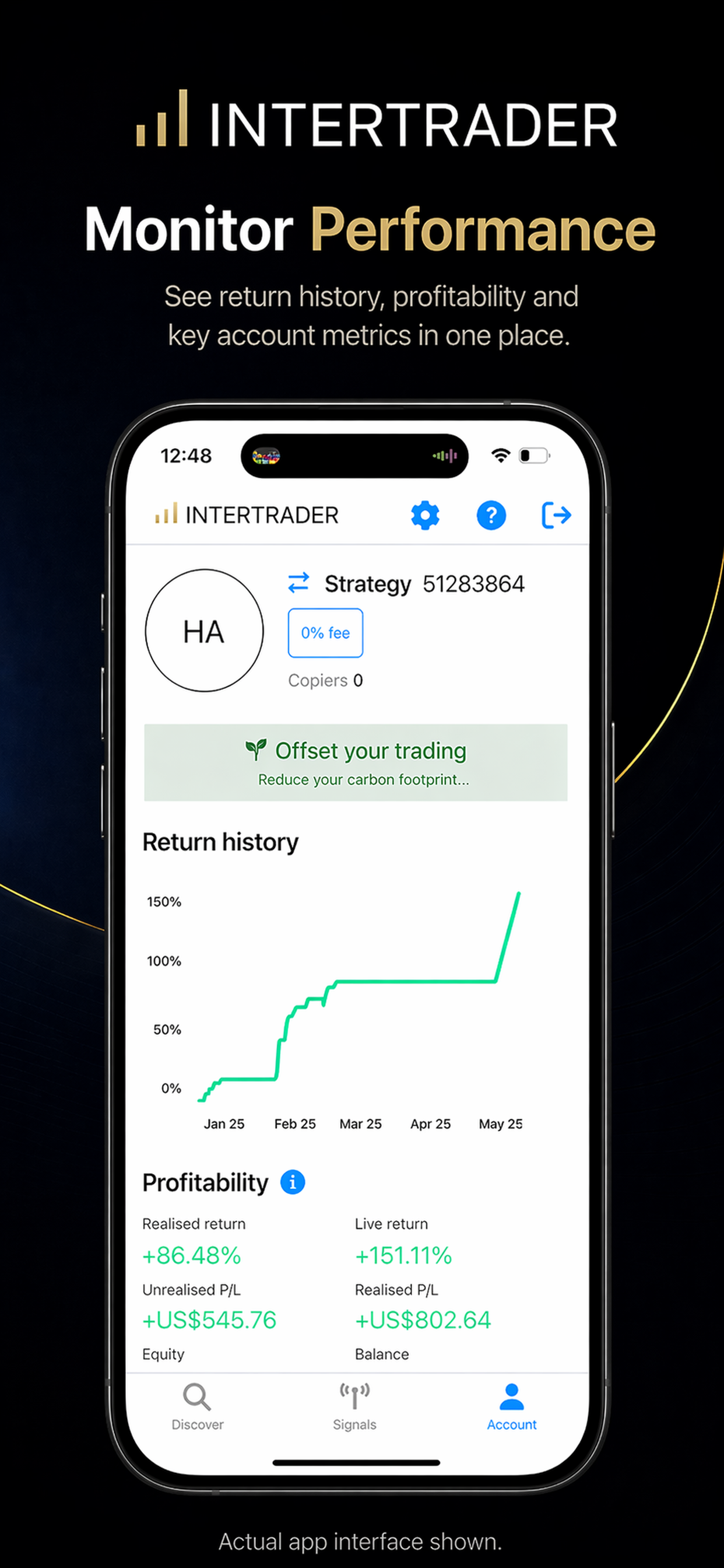 Intertrader Copy Trading screenshot 3