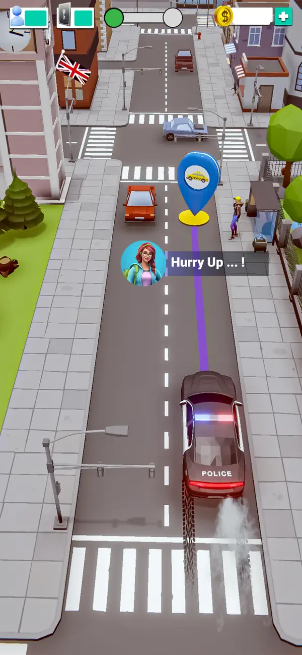 Screenshot #1 pour Pick me up 3D: Simulateur taxi