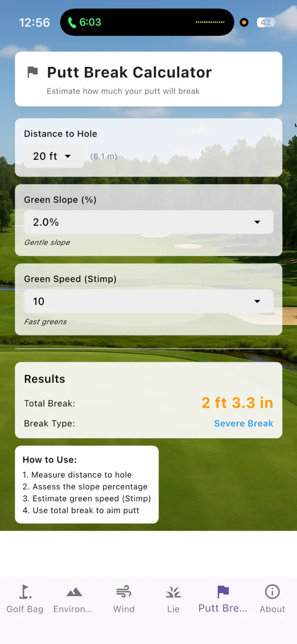 Screenshot #2 pour Course Caddy Golf