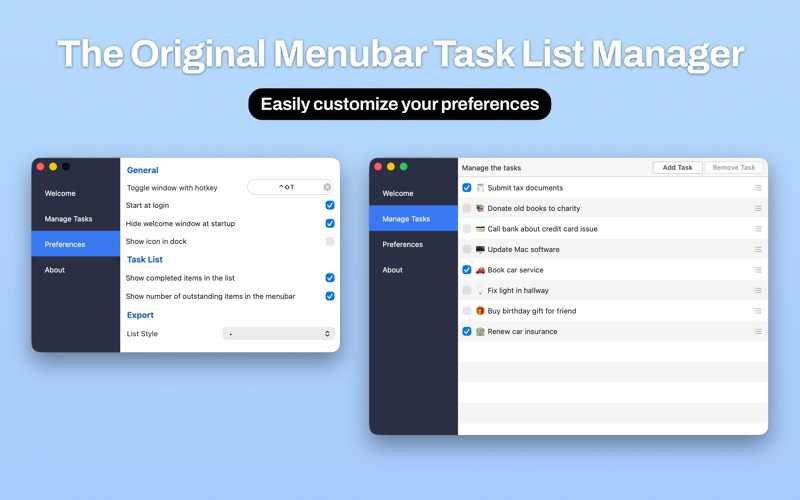 Screenshot #2 pour TaskTab: Simple To Do List