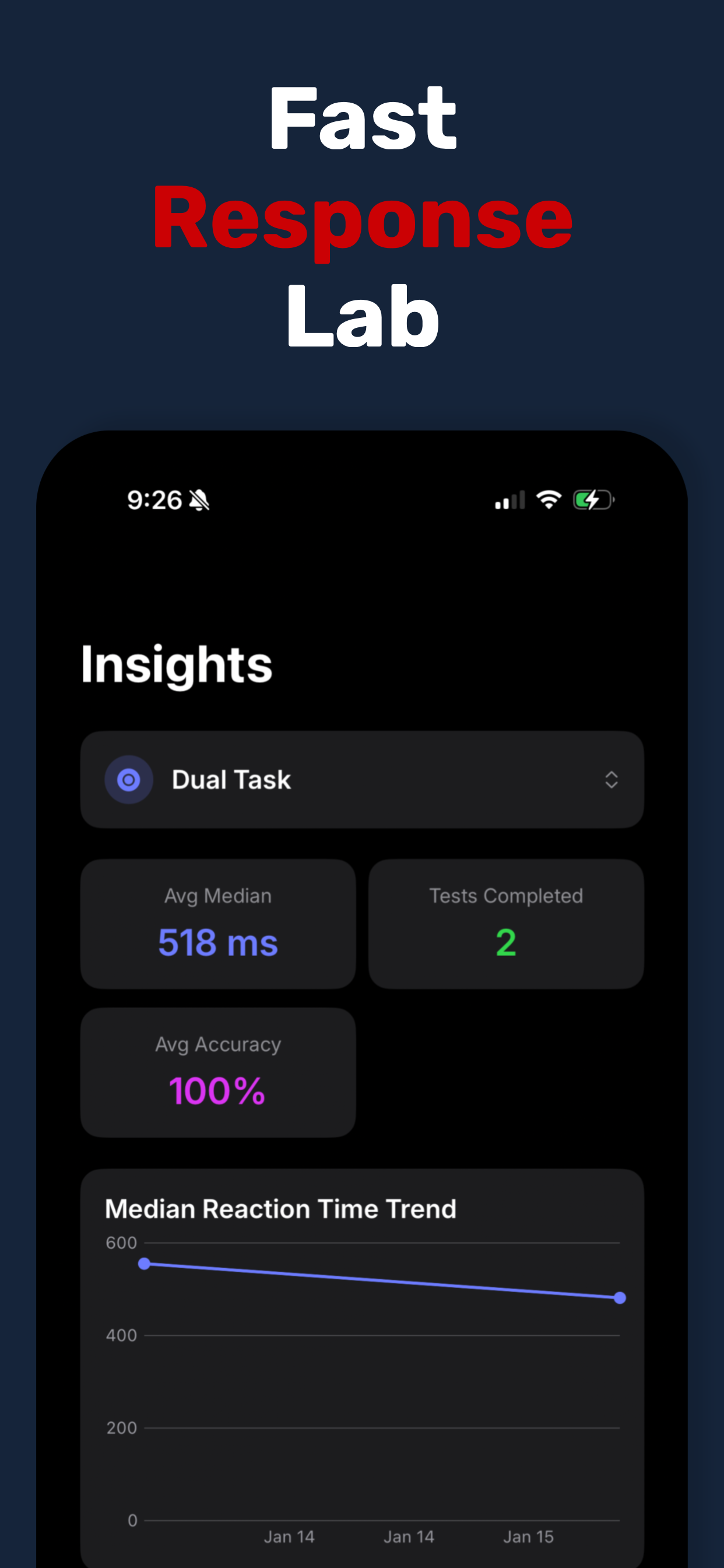 Reaction Lab - Reflex Tests screenshot 7