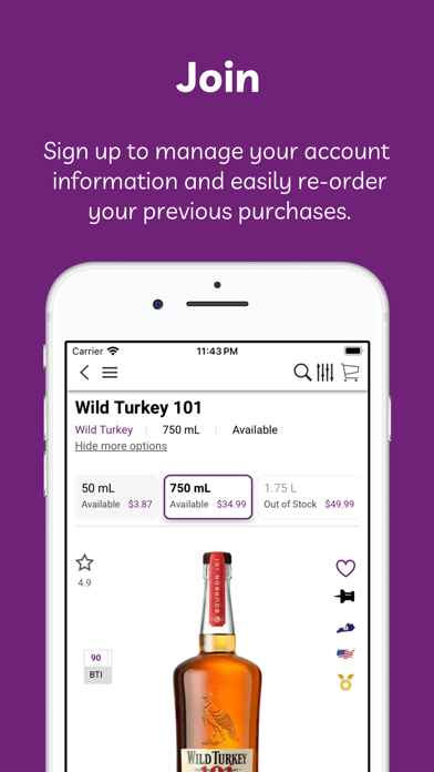 Passion Vines iPhone screenshot 4 - Shopping app