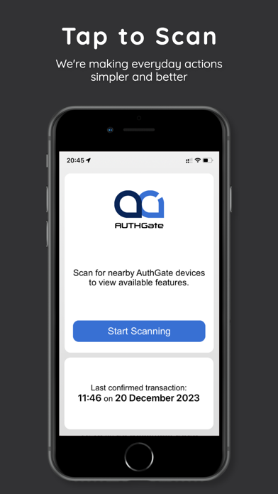 Screenshot #1 pour AuthGate Transact