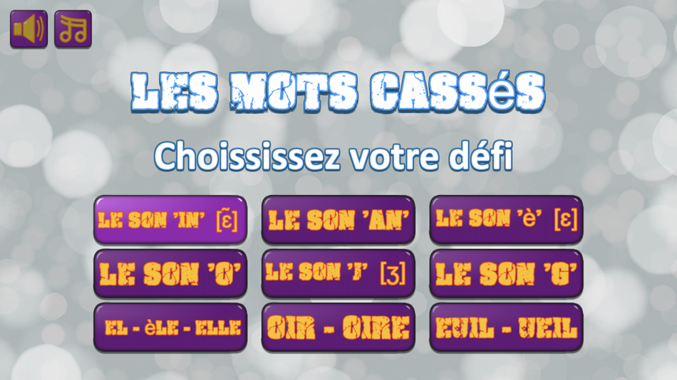 #1. Mots Cassés (iOS) By: Melanie Sisley