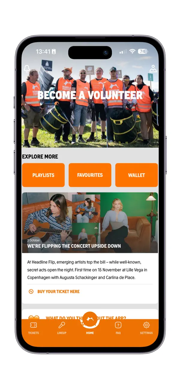 Screenshot #2 pour Roskilde Festival