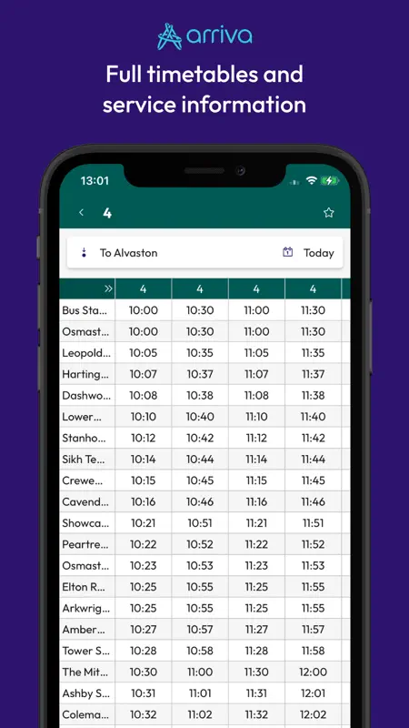 Arriva Bus App screenshot 5 of 5
