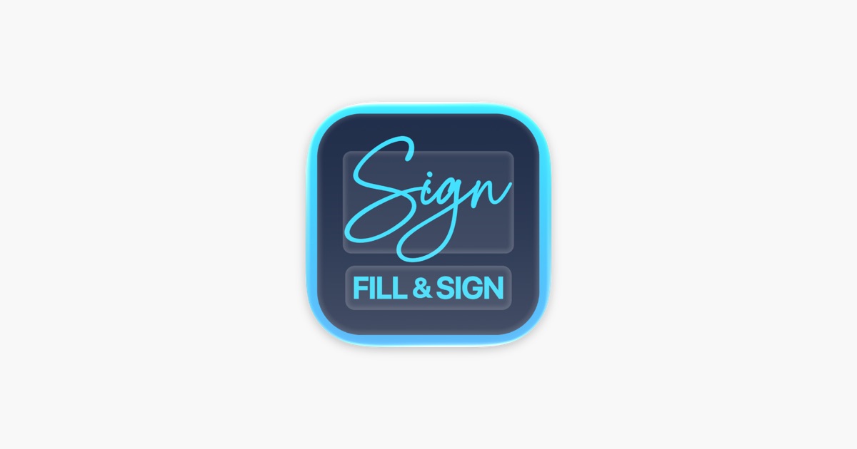 ‎Fill and Sign: e-Signature App App - App Store