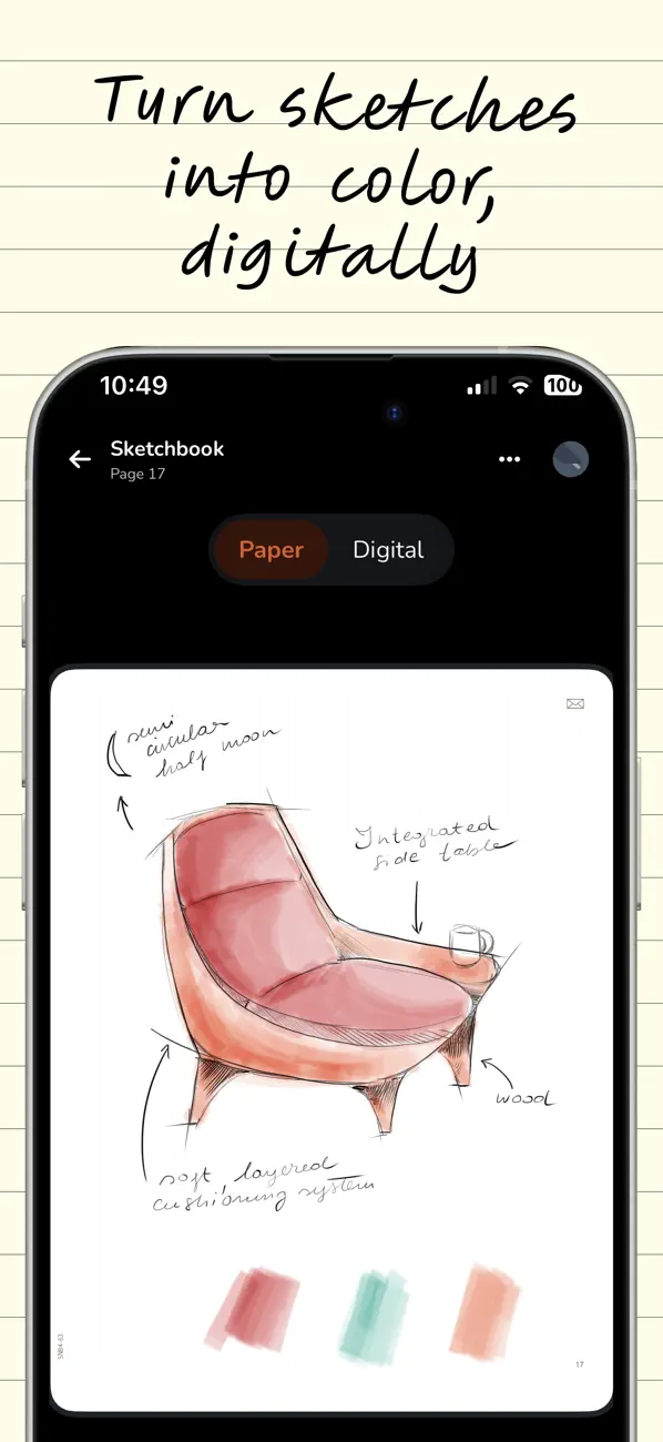 Screenshot #3 pour Moleskine Notebooks
