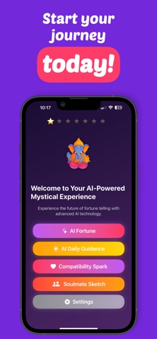 Tellr: AI Mystical Insights iPhone screenshot