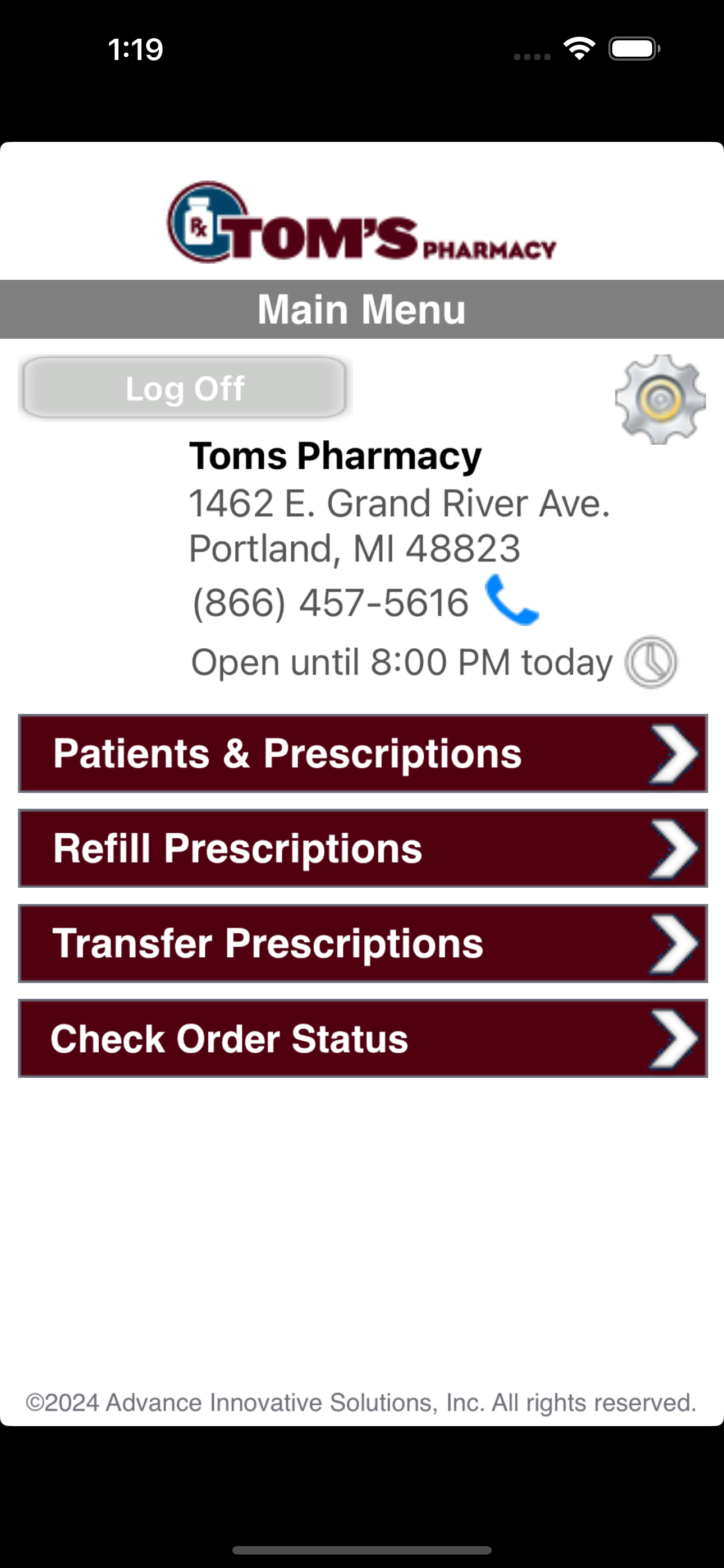 Toms Pharmacy
