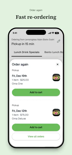 Lemongrass Asian Bistro Sushi screenshot 4