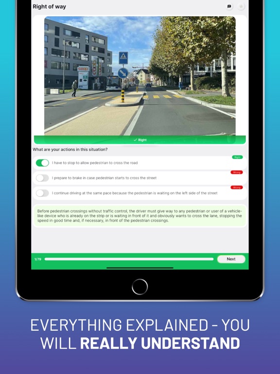 myTheorie 2025 Driving Theory iPad screenshot 4 - Education app