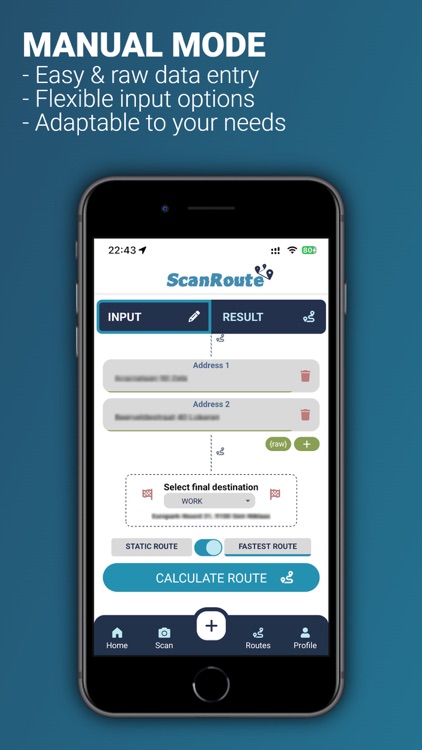 ScanRoute - Plan & Optimize