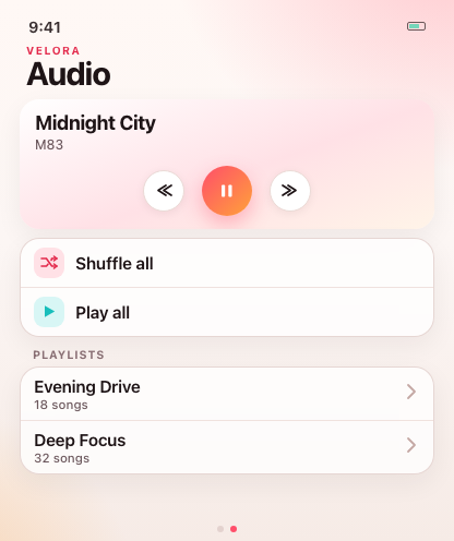 Velora Player: Video & Audio screenshot 25