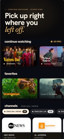 Strimix - IPTV Player iPhone screenshot