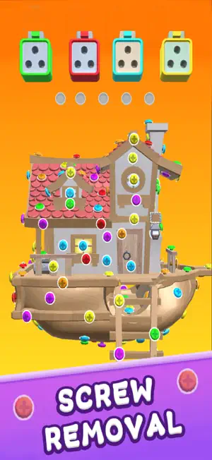 UnScrewJampuzzlesort3d screenshot 3