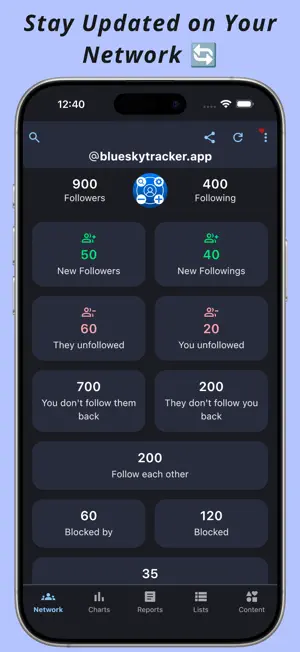 Tracker - Manager for Bluesky screenshot 1