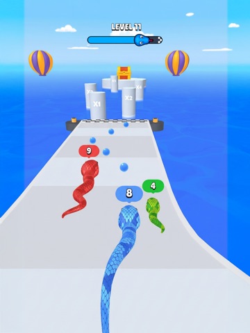 Snake Run Race・3D Running Game iPad screenshot