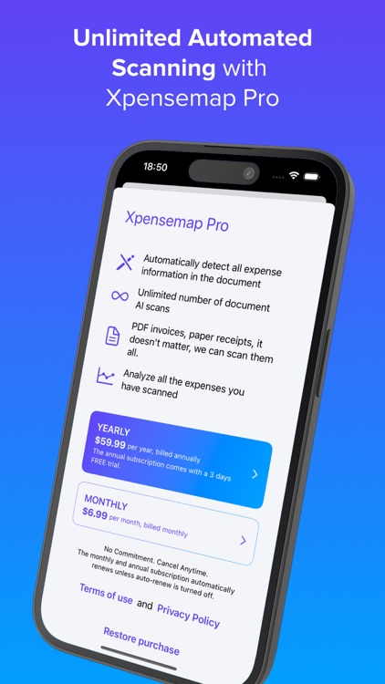 Xpensemap: Never lose receipts