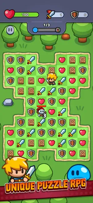 Match Quest: Puzzle RPG screenshot 1