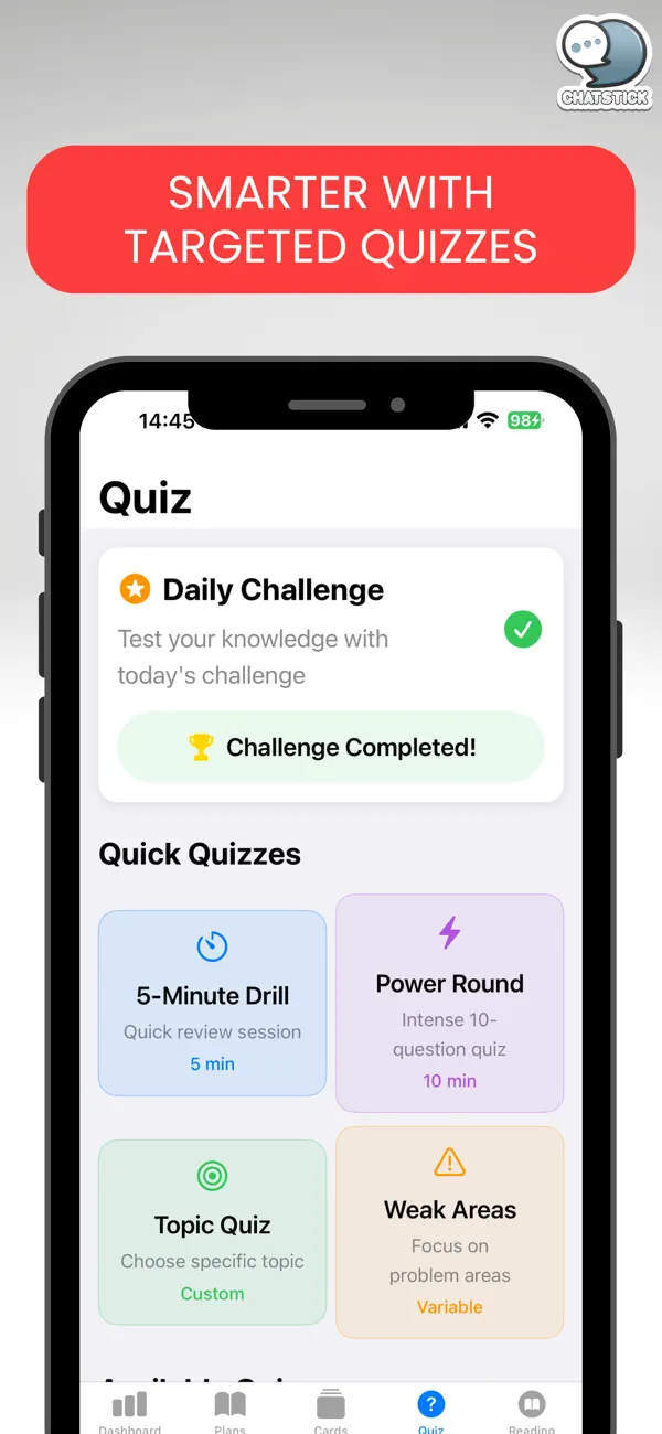 #4. Exam Cram Pro (iOS) By: ChatStick Company Limited