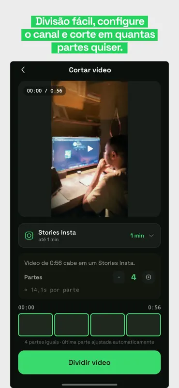 ClipCut - Divisor de vídeos screenshot 4 of 7