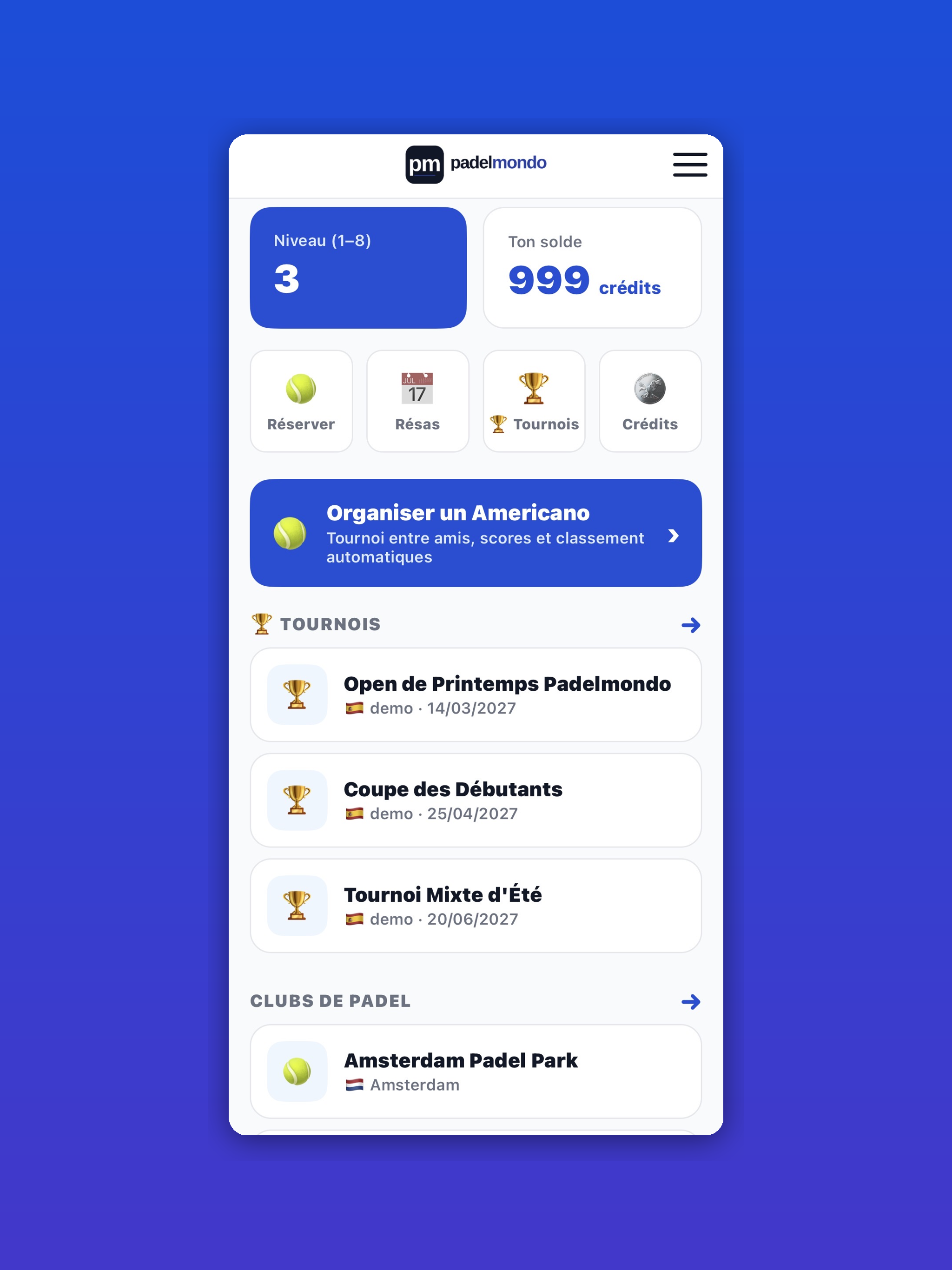 Padelmondo screenshot 13