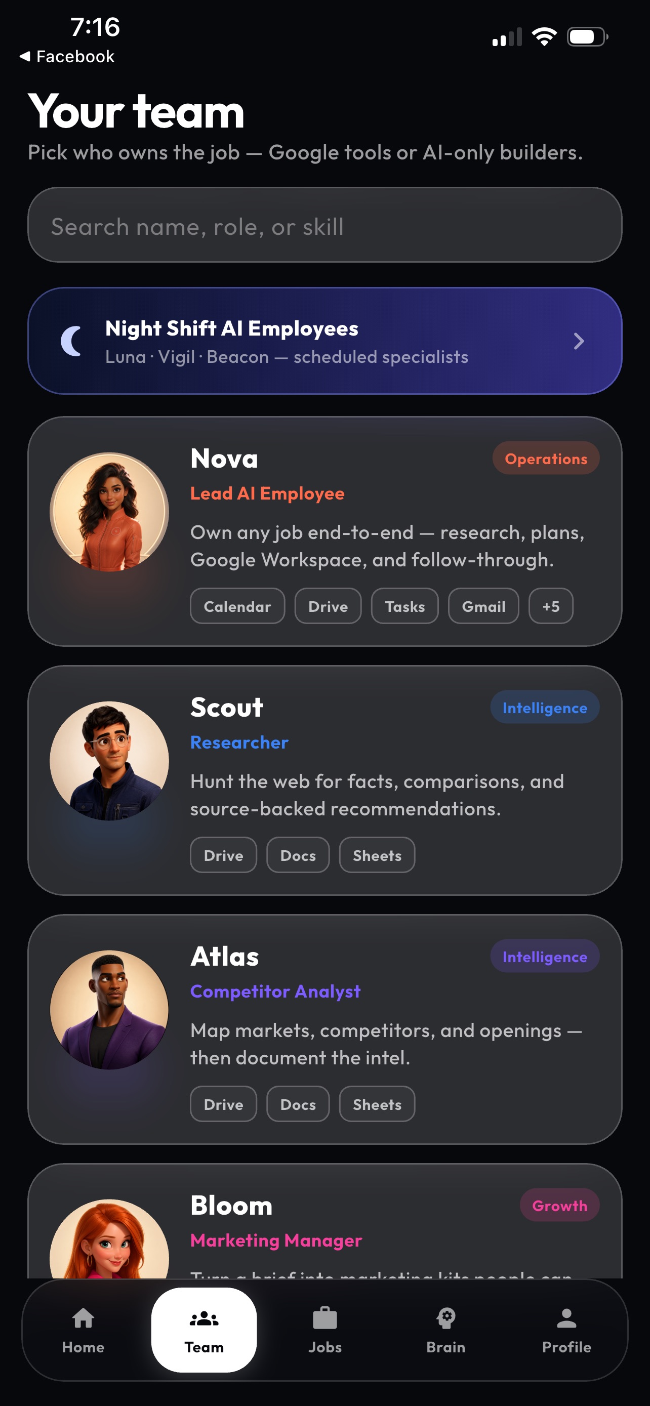 Screenshot 4 of AGI : AI Employee