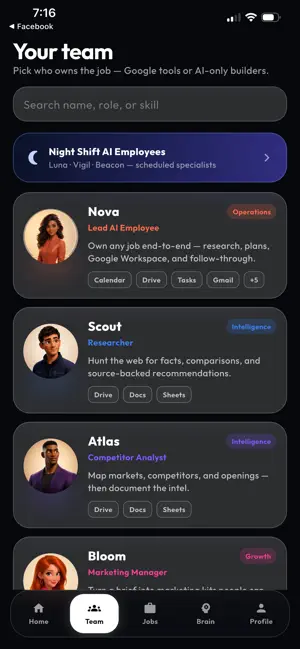 AGI : AI Employee screenshot 4