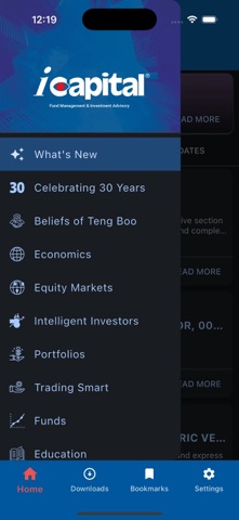 Icapital Mobile App screenshot