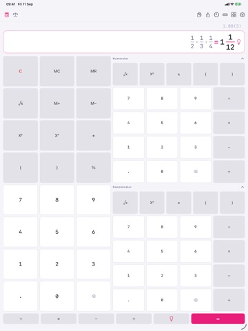 Fraction Calculator & Solver