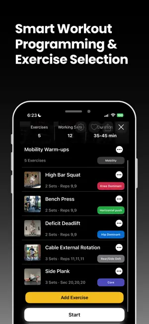 Strongineering Workout Planner screenshot 3