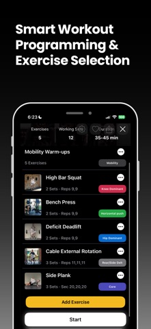 Strongineering Workout Planner Screenshot 3 of 10